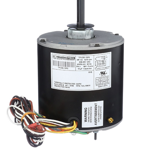 Fan Motor Condencer (Trade Pro, Multi 1/5 - 1/2 HP | 1075 RPM)