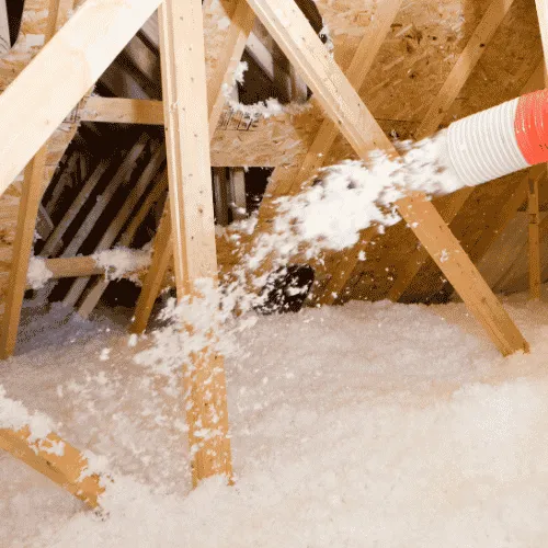 Blowing insulation attic (0 - 400 ft/2)