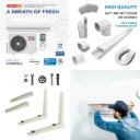 Everwell Mini Split 18000 BTU + Installation + All Accesories