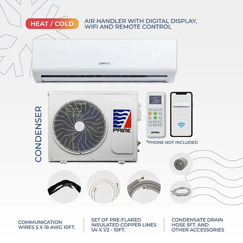 PRIME - 36000 BTU - Cold Only - 220v